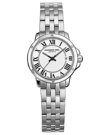 Raymond Weil Tango 28mm Quartz Stainless Steel White Dial On Stainless Steel Bracelet Ladies Watch 5391-ST-00300