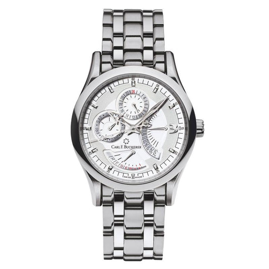 Carl F. Bucherer Manero RetroGrade Stainless Steel On Bracelet Men's Watch 00.10901.08.26.31