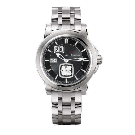 Carl F. Bucherer Patravi BigDate Stainless Steel On Bracelet 00.10630.08.33.21