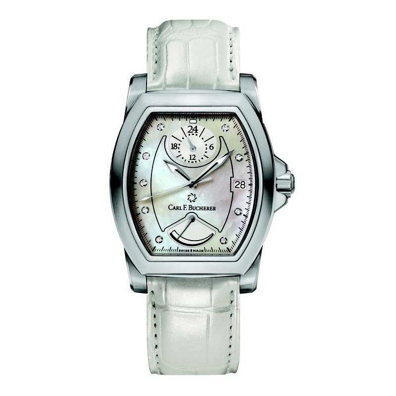 Carl F. Bucherer Patravi T-24 Stainless Steel On Strap Ladies Watch 00.10612.08.74.01