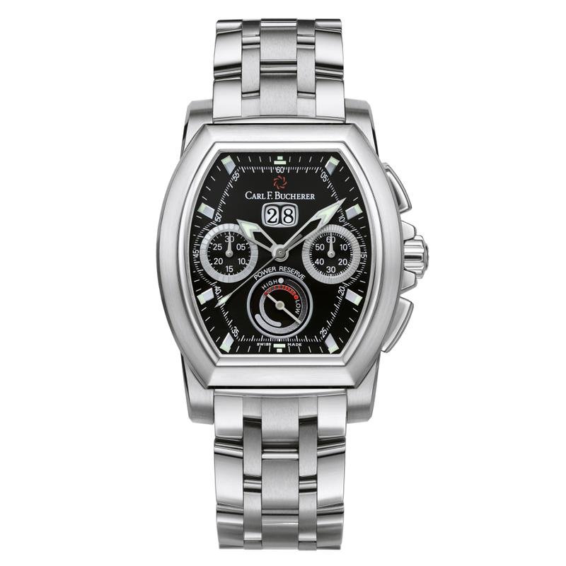 Carl F. Bucherer Patravi T-Graph Stainless Steel On Bracelet Men's Watch 00.10615.08.33.21