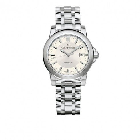 Carl F. Bucherer Patravi AutoDate Stainless Steel On Bracelet Ladies Watch 00.10617.08.13.21