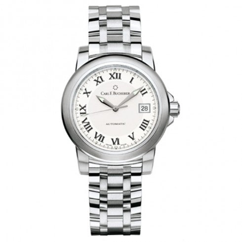 Carl F. Bucherer Patravi AutoDate Stainless Steel On Bracelet Ladies Watch 00.10617.08.21.21