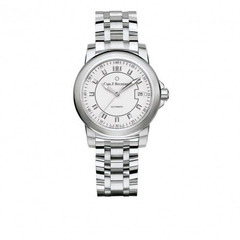 Carl F. Bucherer Patravi Auto Date Stainless Steel On Bracelet Ladies Watch 00.10617.08.23.21