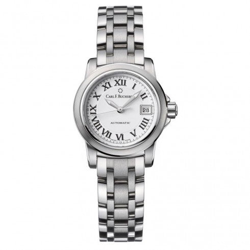 Carl F. Bucherer Patravi AutoDate Stainless Steel On Bracelet Ladies Watch 00.10621.08.21.21