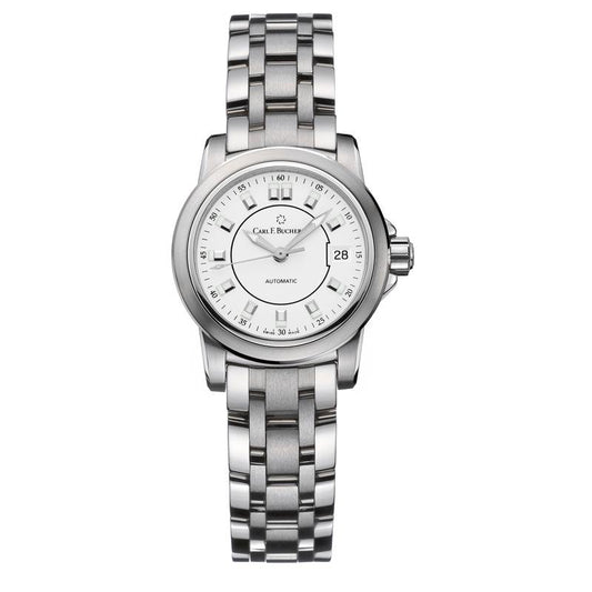 Carl F. Bucherer Patravi AutoDate Stainless Steel On Bracelet Ladies Watch 00.10621.08.23.21