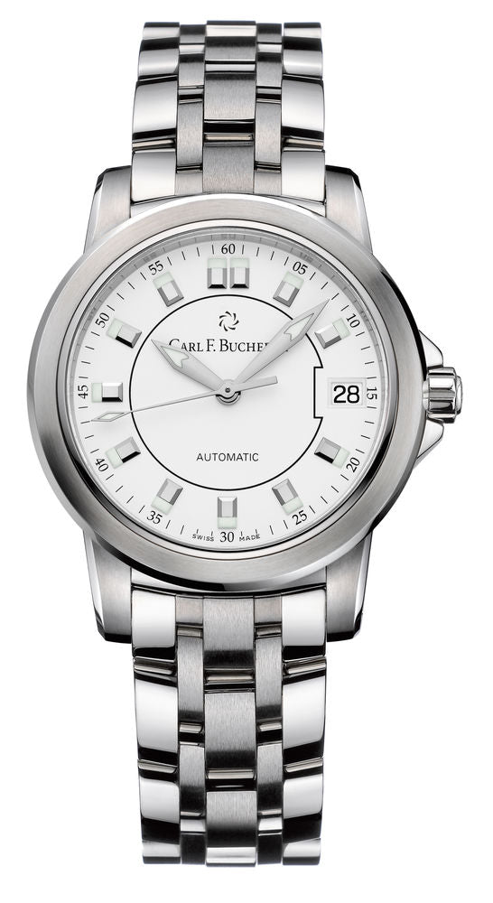 Carl F. Bucherer Patravi AutoDate Stainless Steel On Bracelet Ladies Watch 00.10622.08.23.21