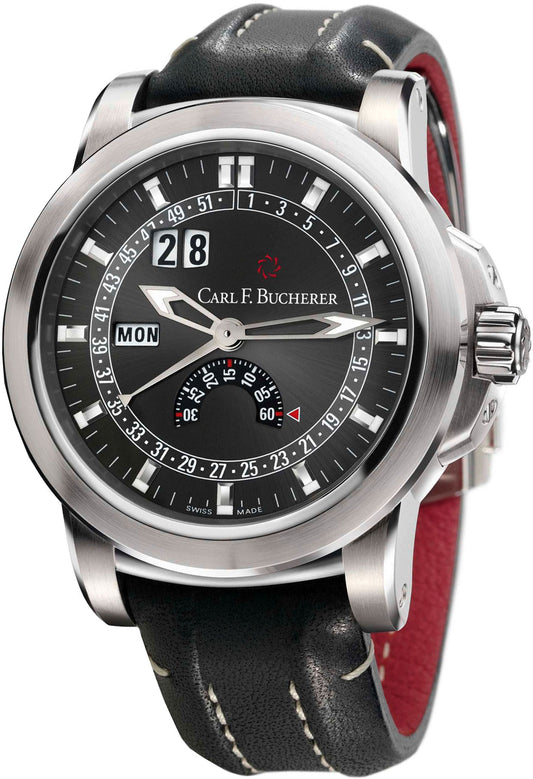 Carl F. Bucherer Patravi Calendar Stainless Steel On Strap Men's Watch 00.10629.08.33.01