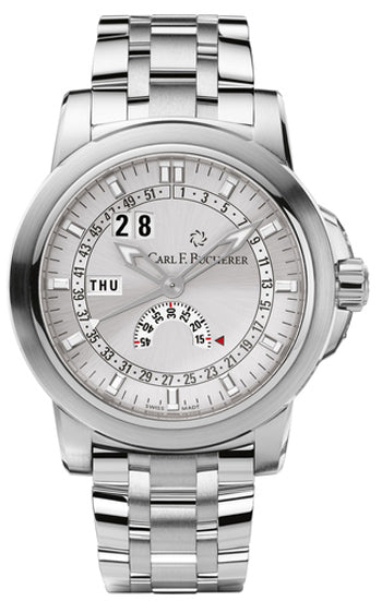 Carl F. Bucherer Patravi Calendar Stainless Steel On Bracelet Men's Watch 00.10629.08.63.21