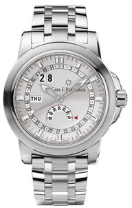 Carl F. Bucherer Patravi Calendar Stainless Steel On Bracelet Men's Watch 00.10629.08.63.22