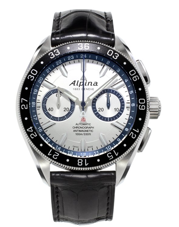 Alpina Alpiner Chrono 4 Limited Edition Automatic Stainless Steel On Strap Men's Watch AL-860AD5AQ6