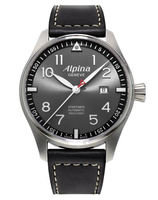 Alpina Startimer Pilot Limited Edition Automatic Stainless Steel On Strap Men's Watch AL-525GB4S6