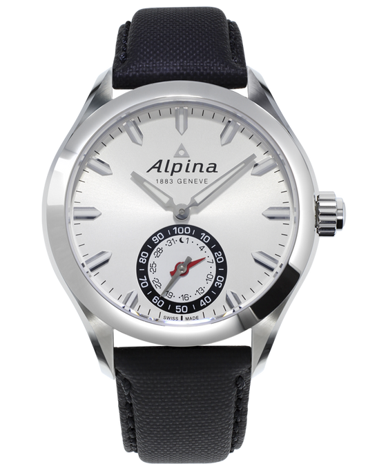 Alpina Horological Smart Watch Quartz Stainless Steel On Strap Men's Watch AL-285S5AQ6