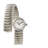 Eberhard Desiree Quartz Stainless Steel White Dial On Bracelet Ladies Watch 61005