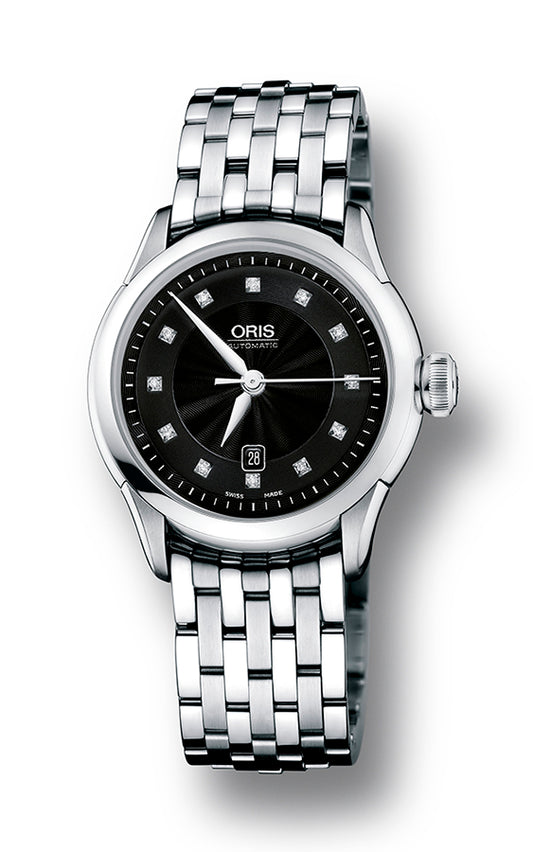 Oris Artelier Date, Diamonds 01 561 7604 4099-07 8 16 73 Ladies Watch