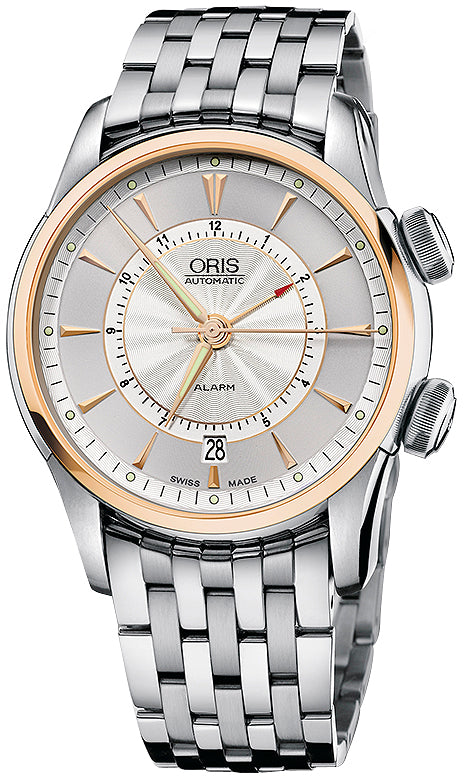 Oris Artelier Alarm 01 908 7607 6351-Set-MB Men's Watch