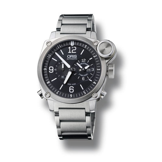 Oris BC4 Flight Timer Automatic Men 01 690 7615 4164-07 8 22 58 Watch