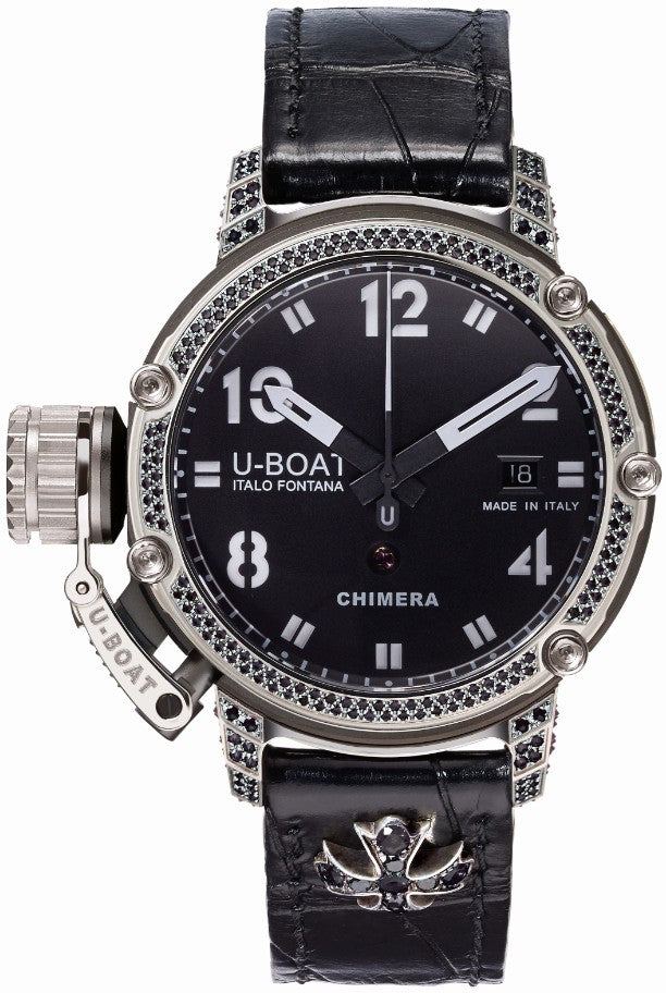 U-Boat Chimera 43mm PVD Black Diamonds 7230