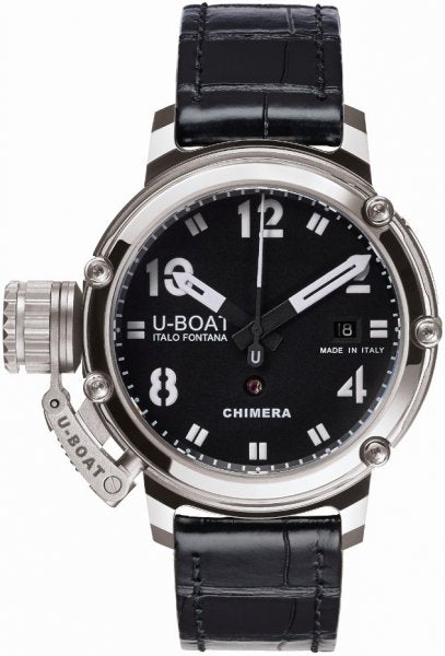 U-Boat Chimera 43mm Black/White Steel 7228