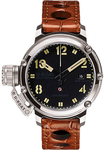 U-Boat Chimera 43mm Black/Beige Steel 7226