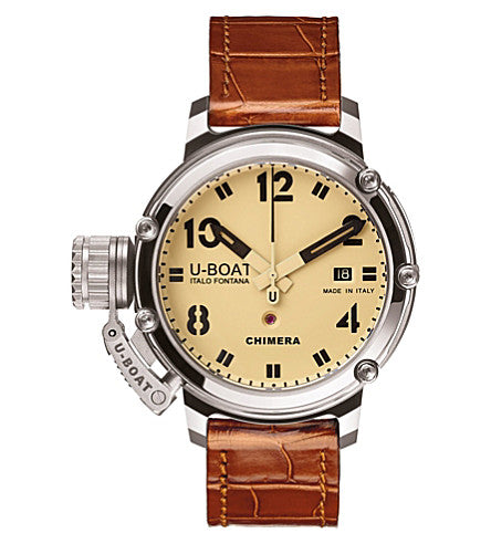 U-Boat Chimera 43mm Beige Steel 7227