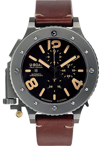 U-Boat U-42 Black Chrono 47mm 6472