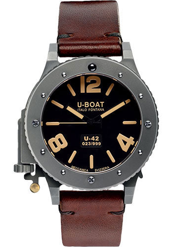 U-Boat U-42 Black Auto 47mm 6471