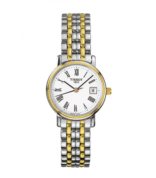 Tissot T-Classic Desire White Dial T52.2.281.13 Ladies Watch