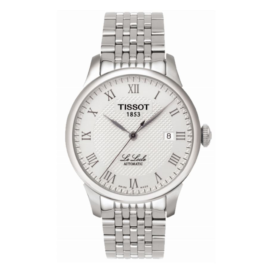 Tissot Le Locle Silver Textured Dial T41.1.483.33 Men's Watch