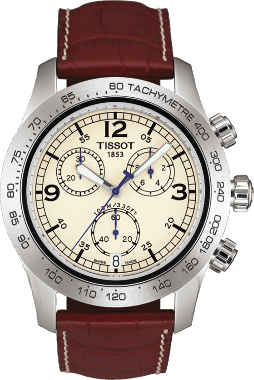 Tissot V8 Ivory Dial T36.1.316.72 Men's Watch