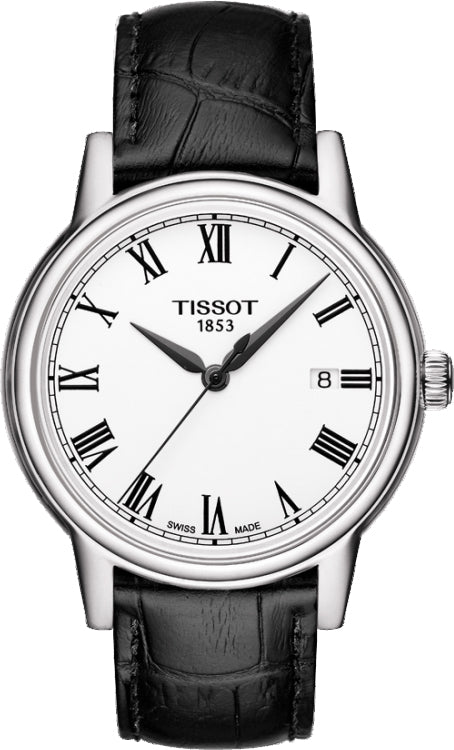 Tissot T-Classic Carson White Dial T085.410.16.013.00 Men's Watch