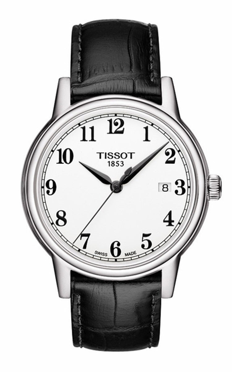 Tissot T-Classic Carson White Dial T085.410.16.012.00 Men's Watch