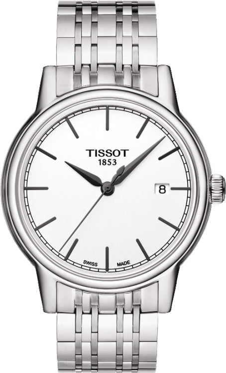 Tissot T-Classic Carson White Dial T085.410.11.011.00 Men's Watch