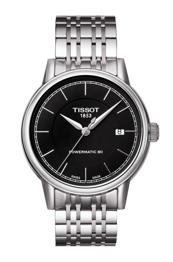 Tissot T-Classic Carson Powermatic Black Dial T085.407.11.051.00 Men's Watch