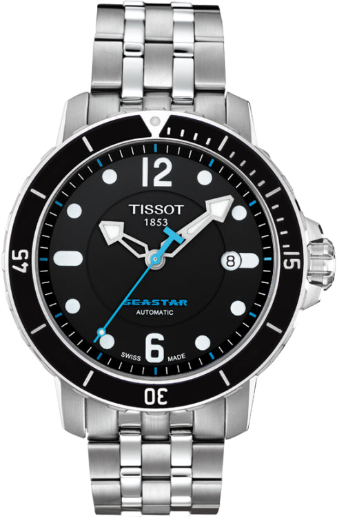 Tissot SeaStar Black Dial T066.407.11.057.00 Men's Watch