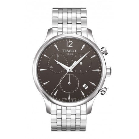 Tissot Tradition Charcoal Dial T063.617.11.067.00 Men's Watch