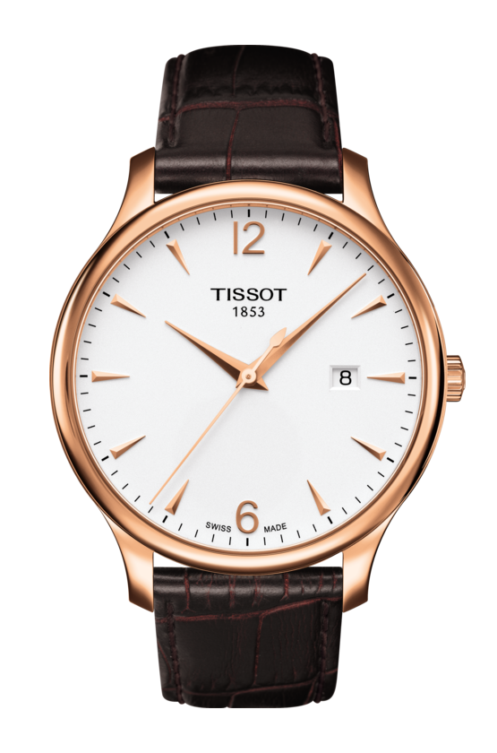 Tissot Tradition Silver / White Dial T063.610.36.037.00 Men's Watch