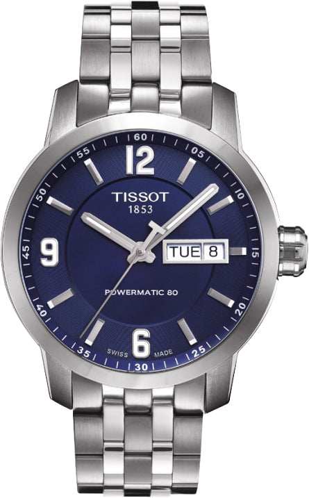 Tissot PRC200 Powermatic 80 Blue Dial T055.430.11.047.00 Men's Watch