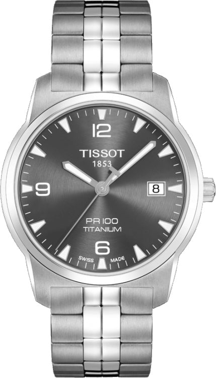 Tissot PR 100 Anthracite Dial T049.410.44.067.00 Men's Watch