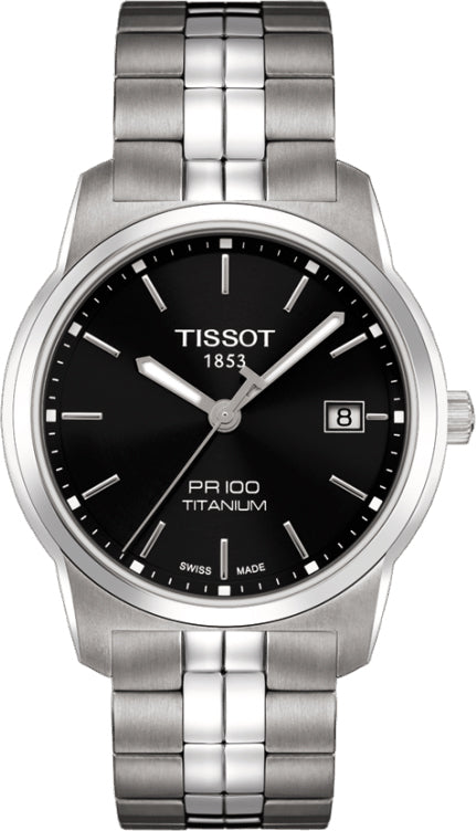 Tissot PR100 Black Dial T049.410.44.051.00 Men's Watch