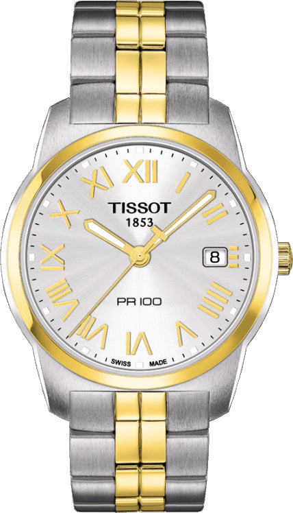 Tissot PR100 Silver Dial T049.410.22.033.01 Men's Watch