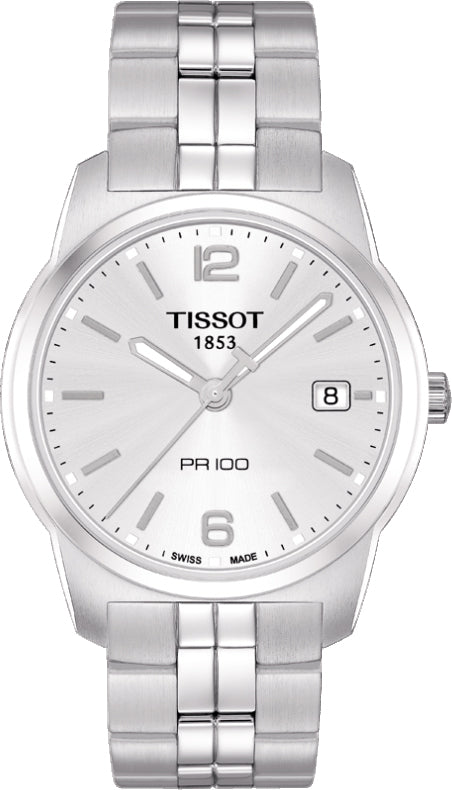 Tissot PR 100 Silver Dial T049.410.11.037.01 Men's Watch