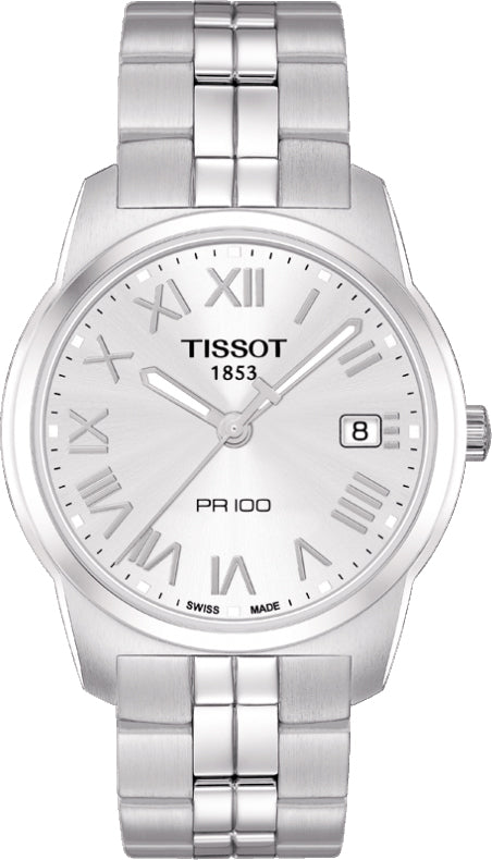 Tissot PR100 Silver Dial T049.410.11.033.01 Men's Watch