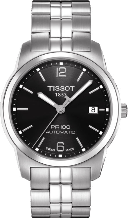 Tissot PR100 Automatic Black Dial T049.407.11.057.00 Men's Watch