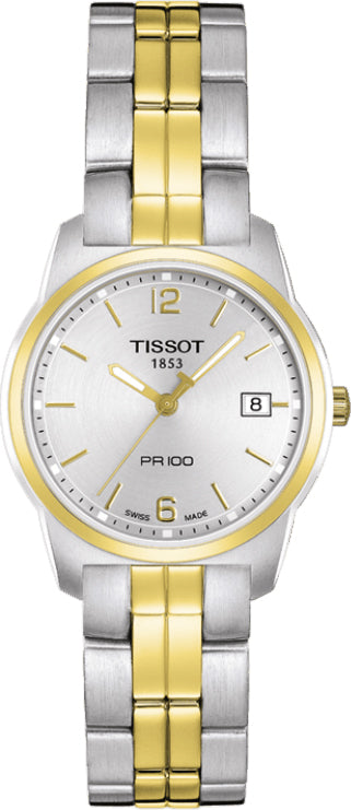 Tissot PR 100 Silver Dial T049.210.22.037.00 Ladies Watch