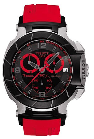 Tissot T-Race Chronograph Red/Black Dial T048.417.27.057.02 Men's Watch