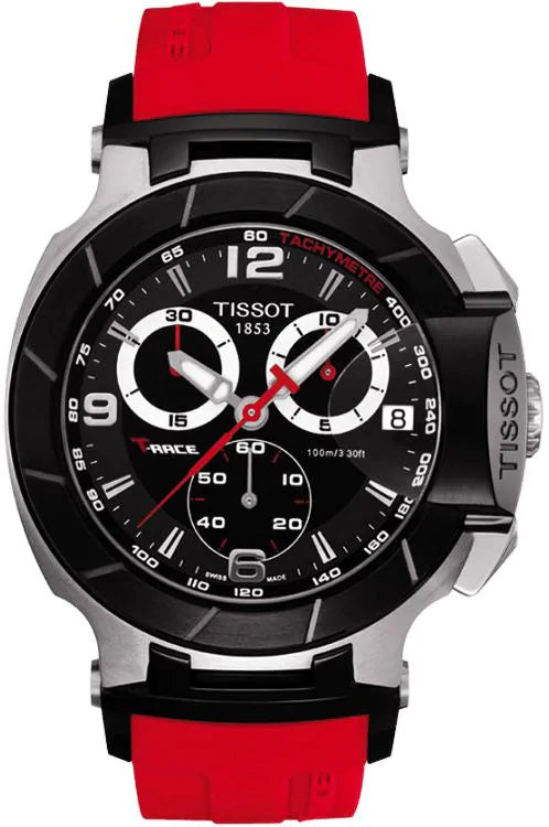 Tissot T-Race Chronograph Black Dial T048.417.27.057.01 Men's Watch