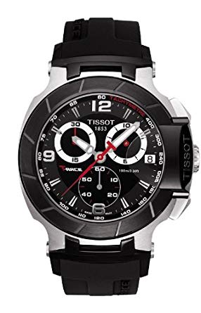 Tissot T-Race Chronograph Black Dial T048.417.27.057.00 Men's Watch