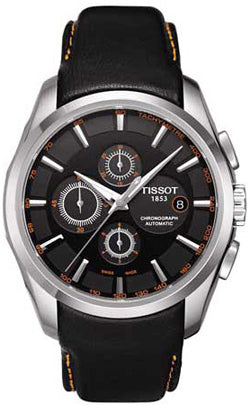 Tissot Couturier Automatic Balck Dial T035.627.16.051.01 Men's Watch