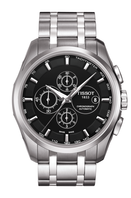 Tissot Couturier Black Dial T035.627.11.051.00 Men's Watch